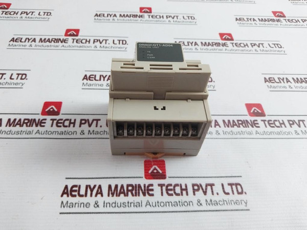 Omron Gt1-ad04 Analog Unit 24V Dc 0.1A