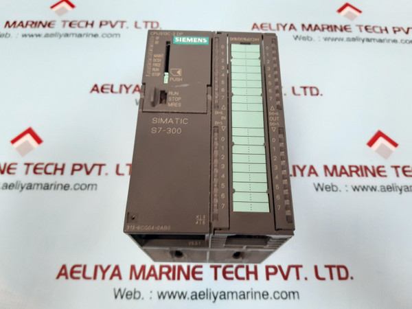 Siemens simatic s7-300 6es7 313-6cg04-0ab0 central processor unit