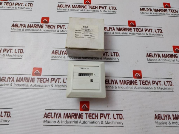 T&B Hm142-1 Analog Hour Meter Ac 110V-60Hz - Used
