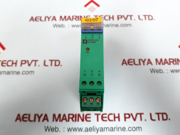 Pepperl+Fuchs Kfdo-sd2-ex1.1180 Solenoid Driver 133239 10-35V Dc 20-35V 120Ma