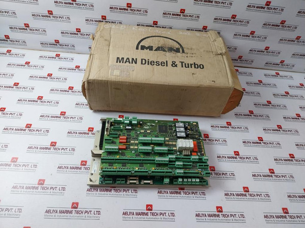 Man B&W 3157167-5.1 Pcb Master Control Unit 492A Rev: 1.2
