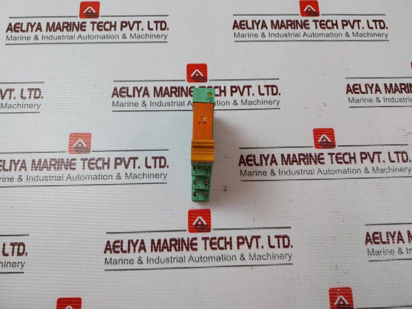 Lot Of 4X Phoenix Contact Plc-bsc-24Dc/21-21 Relay Base 250Vac/6A 24Vdc