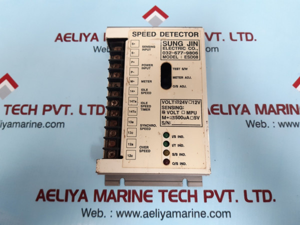 Esd08 speed detector by Sung Jin, 032-677-9806