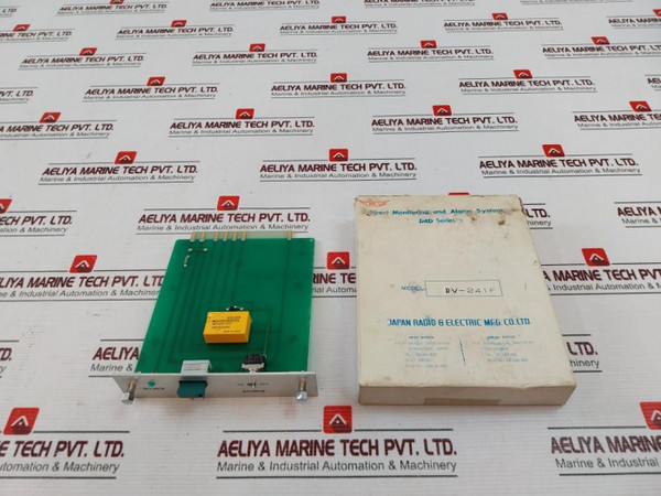 Jrcs Dv-241F Direct Monitoring And Alarm System Card 58 - New