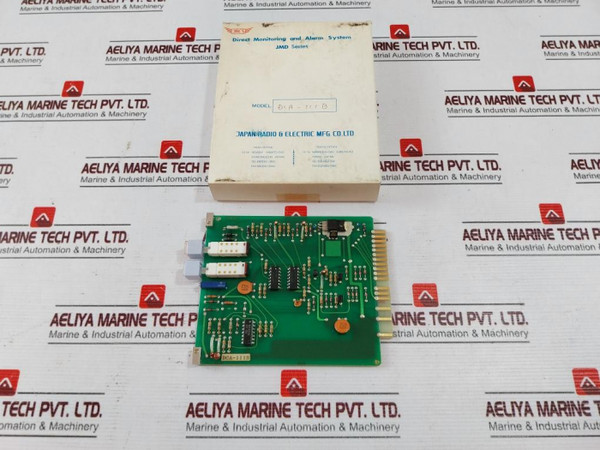 Jrcs Dca-111B Direct Monitoring And Alarm System Board 05J - New