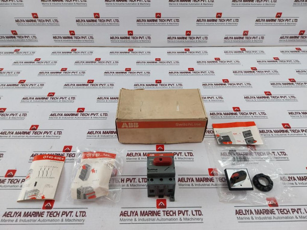 Abb Ot45E3 Disconnect Switch Set 600Vac 60A - New