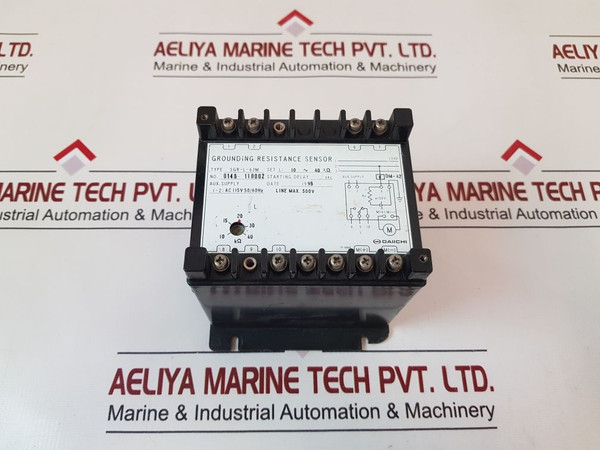 Daiichi Sgr-l-63M Grounding Resistance Sensor Ac 115V 50/60 Hz