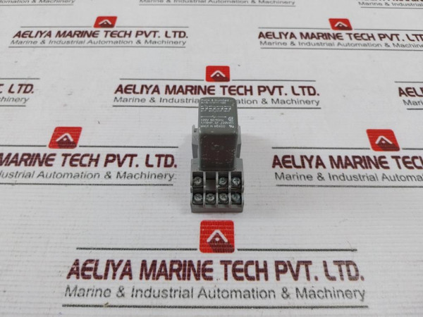 Potter & Brumfield Khs-17A11-120 Relay With Base 120V 50/60Hz - Used