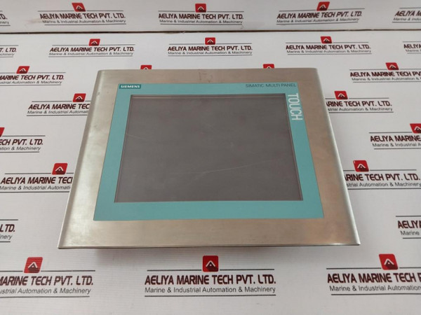 Siemens 6Av6 643-0Ed01-2Ax0 Simatic Multi Touch Panel 24Vdc - Used