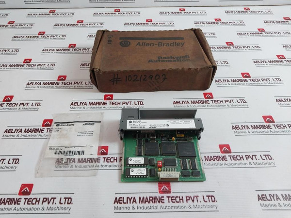 Allen-bradley 1747-sn Remote I/O Scanner Ser B W/ 40846-455-04 Termination Kit