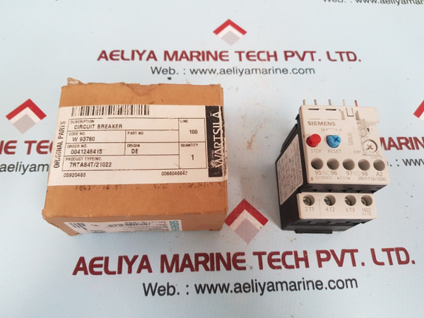 Siemens Sirius 3RU1116-1EB0 Circuit Breaker by Siemens AG