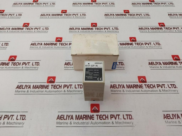 Omron 61F-gp-n Floatless Level Switch 220 Vac