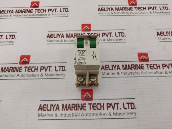 Kopp Hs68 G10A Circuit Breaker 380V Ac - Used