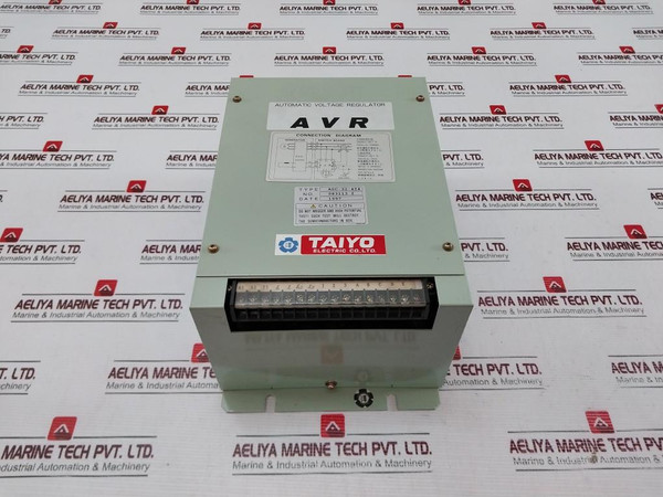 Taiyo Asc-32-4Z4 Automatic Voltage Regulator 083113 F