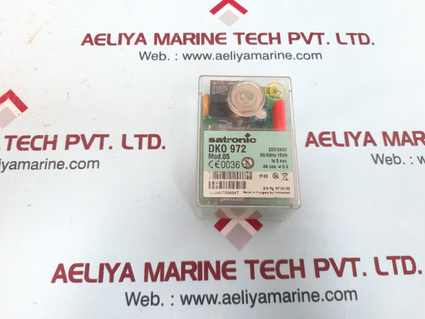 Satronic dk0 972 control box