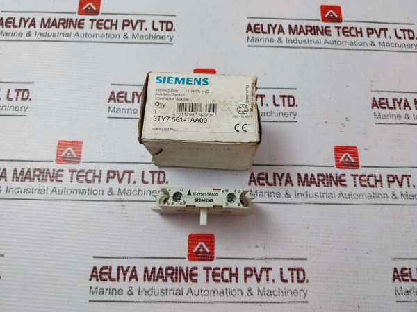 Siemens 3Ty7561-1Aa00 Auxiliary Switch - New