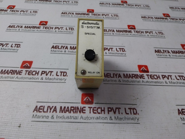 Electromatic S-system Sm 225 220 Voltage Level Relay 50-500 Volt - Used