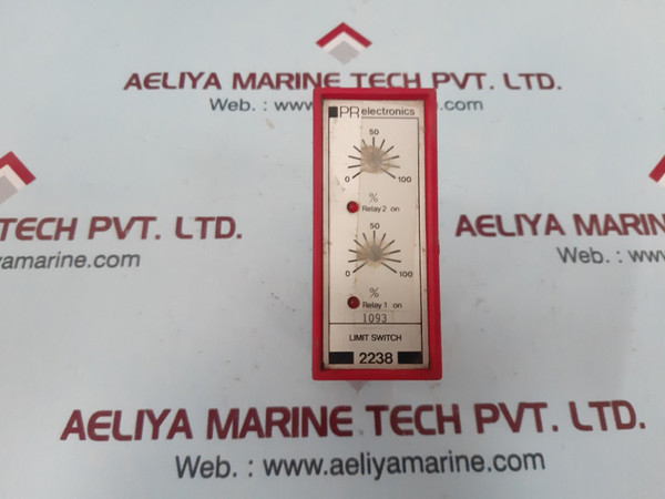 Pr Electronics 2238 Limit Switch X3C Red Module