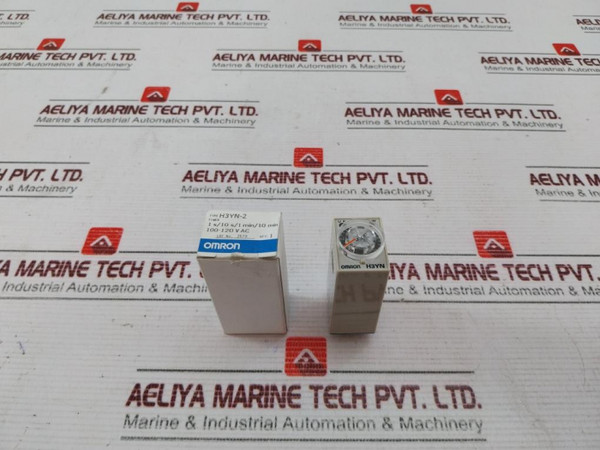 Omron H3Yn-2 Time Delay Relay 250V 3A 50/60 Hz - New