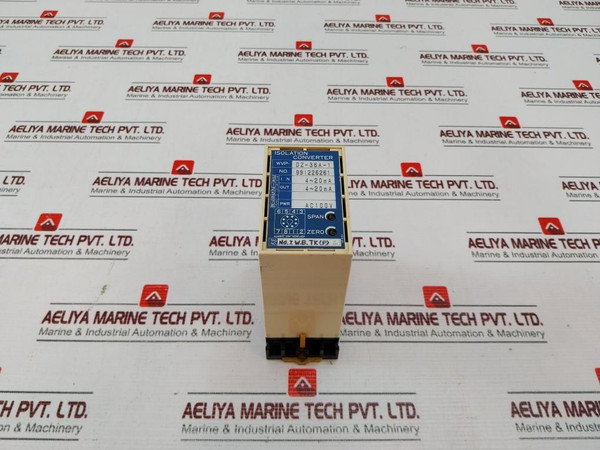 Watanabe Wvp-dz-36A-1 Isolation Converter With Base 7.5A 250V