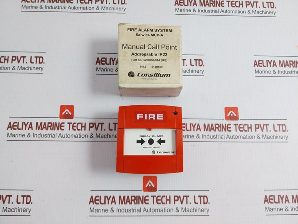 Consilium Mcp-a Manual Call Point 5200030-01A