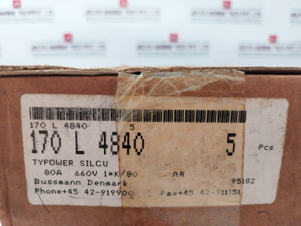 Bussmann 170 L 4840 Fuse 80A 660V