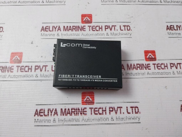 L-com 10/100 Base-tx To 100 Base-fx Media Converter - Used