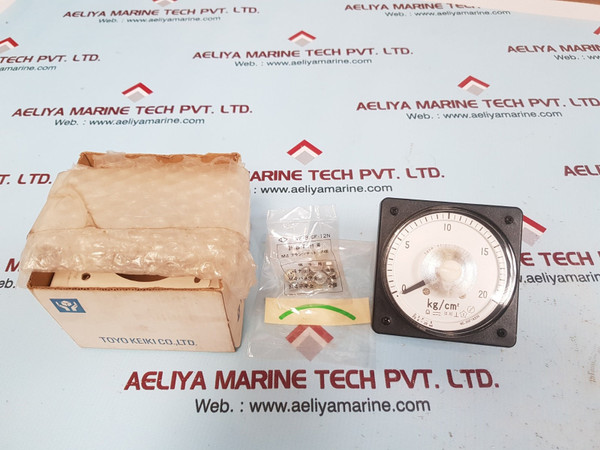 Toyo Keiki Dvf-8 Panel Meter Ch718335