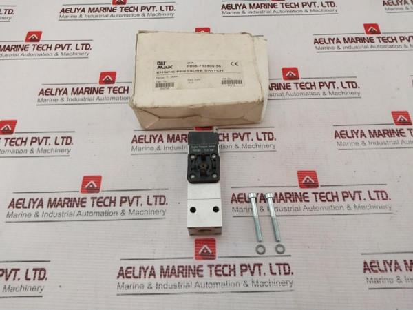 Cat Mak 0.00.6-71.35.00-56 Engine Pressure Switch 12 Bar/1.2 Mpa - New