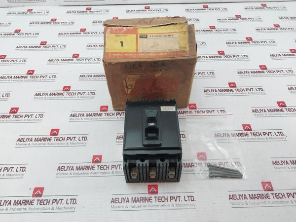 Federal Pacific Nef433015-50C A B Circuit Breaker Nef 3-pole - Used