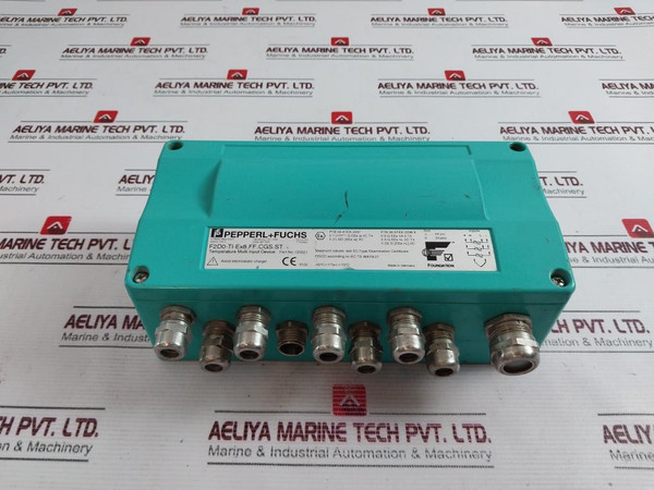 Pepperl+Fuchs F2D0-ti-ex8.Ff.Cgs.St Temperature Multi Input Device 125521
