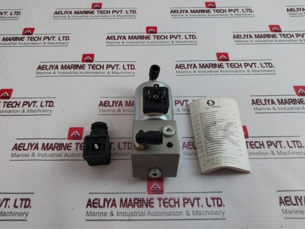 Eugen Seitz 118 156 110 N Solenoid Valve 32 Bar 10A 250V - New