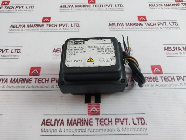 Siemens Ze 15/5 Ignition Transformer 110V 50Hz