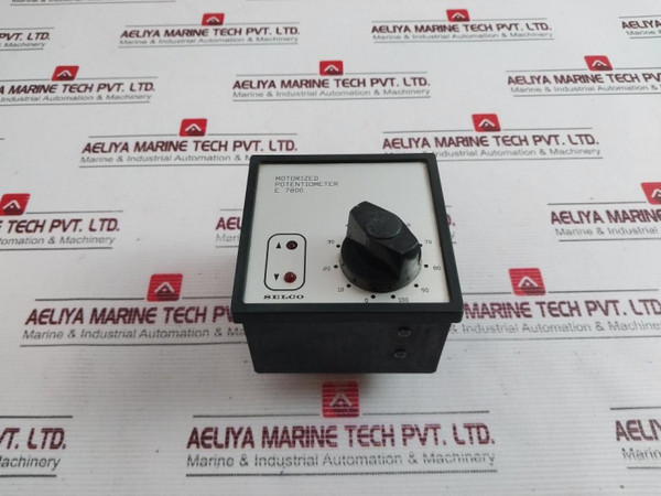 Selco E7800-24 Potentiometer 24 Vdc - Used