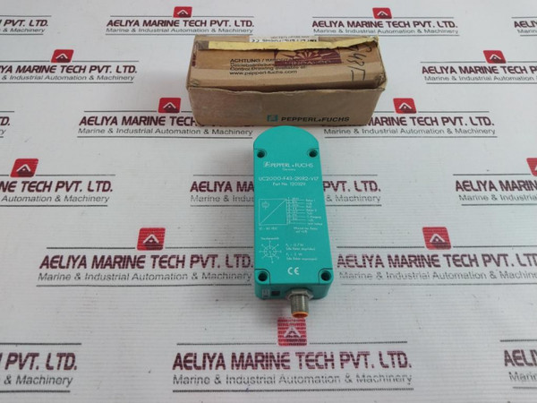Pepperl+Fuchs Uc2000-f43-2Kir2-v17 Ultrasonic Sensor 120329 - New