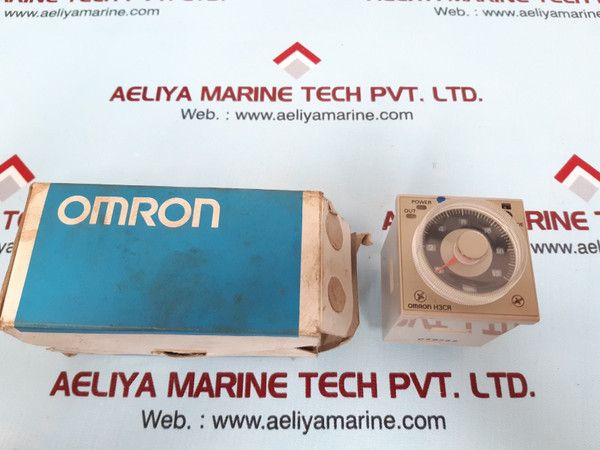 Lot Of 2X Omron H3Cr Solid-state Timer H3Cr-a 0 To 12 Min 100-240Vac 100-125Vdc