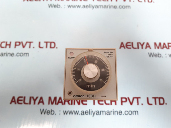 Omron H3Bh-8 Timer, 5A 250Vac Load, 24Vdc Source, 0.5-10min