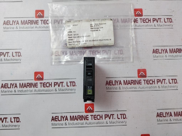 Square D Qo120 Circuit Breaker 20A