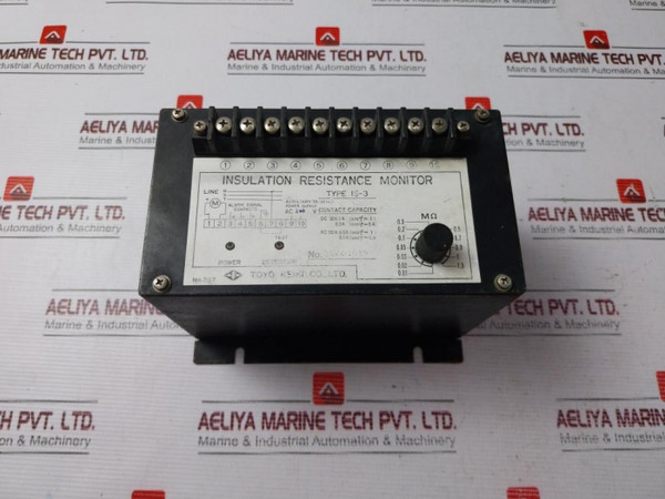 Toyo Keiki Is-3 Insulation Resistance Monitor - Used