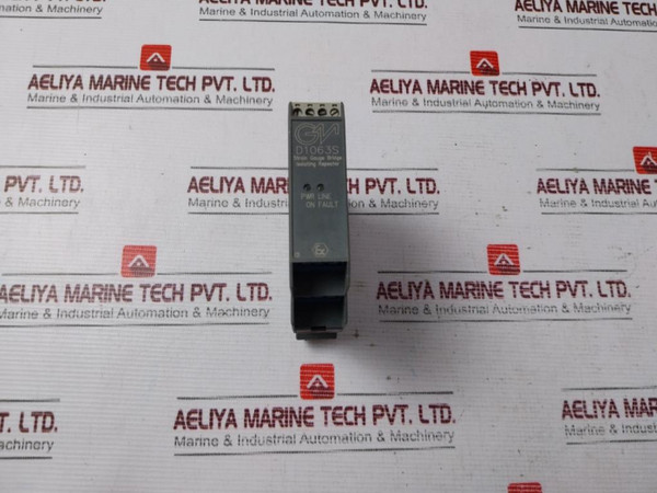 Gm International D1063S Strain Gauge Bridge Isolating Repeater 20 To 30Vdc - Used