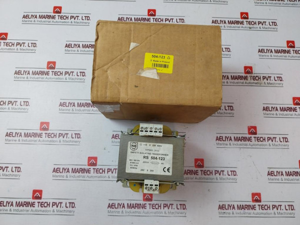 Rs 504-123 Safety Isolating Transformer 50/60Hz - New