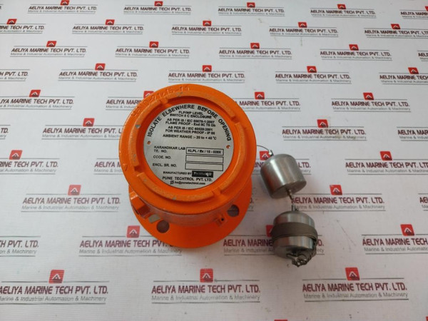 Techtrol Ds-besm1Ww Displacer Type Magnetic Level Switch 5A-250Vac 10 Kg/Cm2