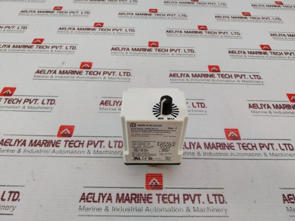 Square D 9050 Jck12V20 Electrical Timing Relay 0.3–30Sec - Used
