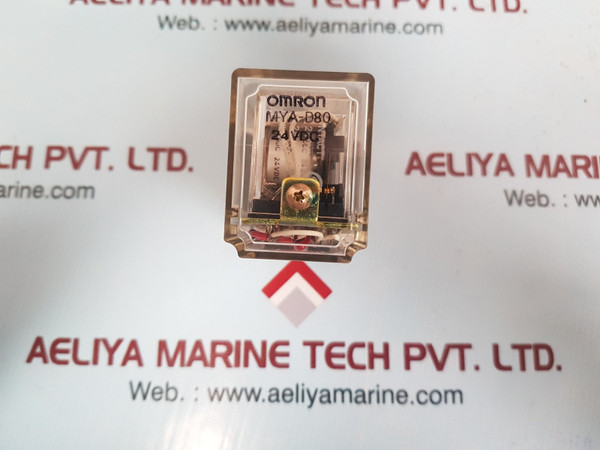 Omron mya-d80 24vdc relay