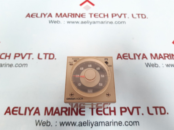 Omron H3Cr-a-315 Timer 0 To 1.2 Hrs 24Vdc/Ac Contact 5A 250Vac