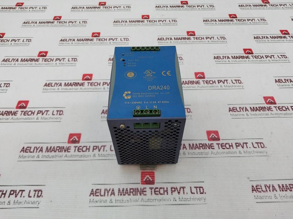 Chinfa Electronics Dra240-24A Switch Mode Din Rail Power Supply