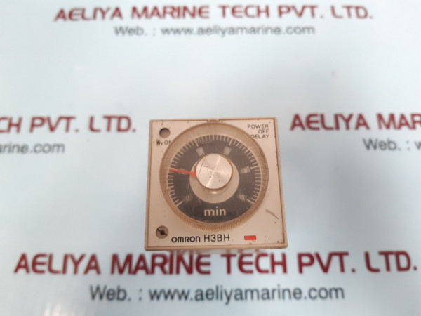 Omron H3Bh-8 Timer Contact 5A 250Vac Power Off Delay