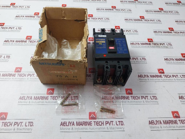 Mitsubishi Electric Nf100-sh 75A No-fuse Circuit Breaker - New