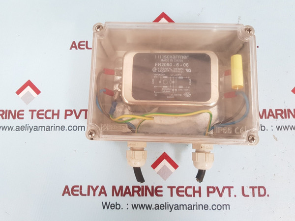 Schaffner Fn2080-6-06 Powerline Filter 110/250Vac/50-60Hz