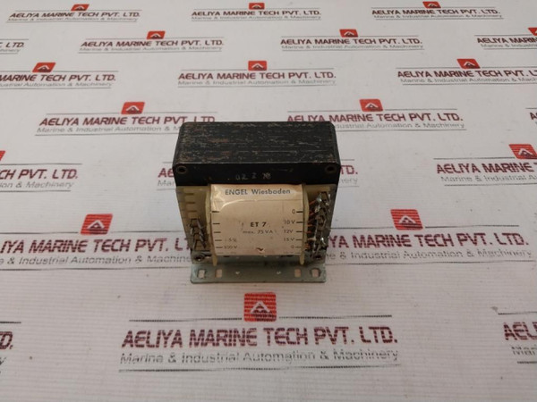 Eew Et 7 Transformer Max. 75 Va - Used